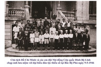 KỶ NIỆM 75 NĂM NGÀY THÀNH LẬP  ĐỘI TNTP HỒ CHÍ MINH (15/5/1941 – 15/5/2016) - PHẦN I: BÁC HỒ VỚI THIẾU NHI
